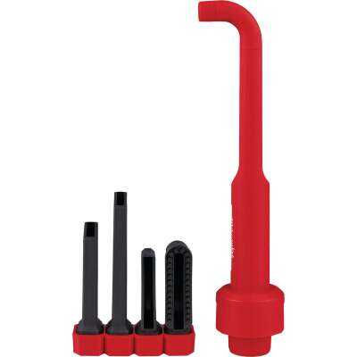 Milwaukee AIR-TIP 1-1/4 In. - 2-1/2 In. 4-In-1 Right Angle Vacuum Accessory Kit (6-Piece)